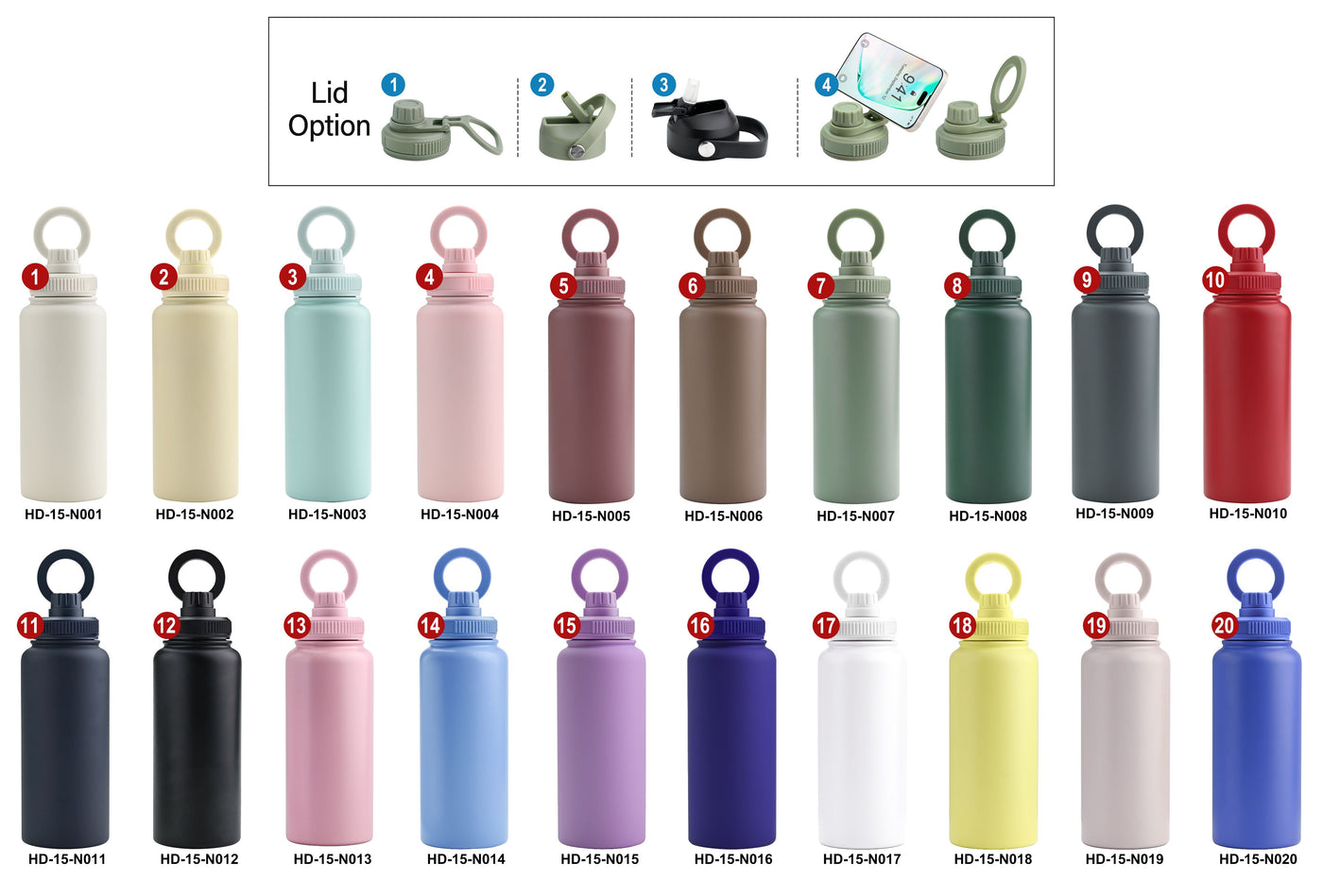Gym bottle with Mobile holder.