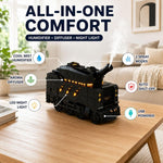 Tank Flame Humidifier & Aroma Diffuser | DOME