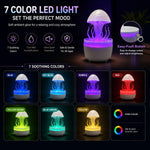 Modern Dome™ Jellyfish Rain Cloud Humidifier | 300ml Aroma Diffuser with 7-Color RGB LED Night Light, Whisper-Quiet & Auto Shut-Off