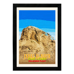MD Art Collections | Religious Places of Saudi Arabia Wall Art – Mecca, The Grand Mosque, Mount Arafat, Jabal al-Nour, Medina & Diriyah | A4/A3 with Black or Mahogany Wood PVC Frame