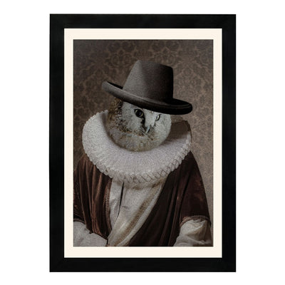 MD Art Collections – Wall Art for Living Room Animals Collection: Swan, Duck, Black Cat, Owl, Seven Cranes, Sika Deer, Swan Green, Bunny & Rabbit, Giraffe (A4/A3 with Black or Mahogany Wood PVC Frames)