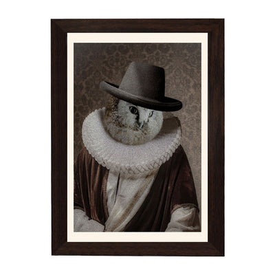 MD Art Collections – Wall Art for Living Room Animals Collection: Swan, Duck, Black Cat, Owl, Seven Cranes, Sika Deer, Swan Green, Bunny & Rabbit, Giraffe (A4/A3 with Black or Mahogany Wood PVC Frames)