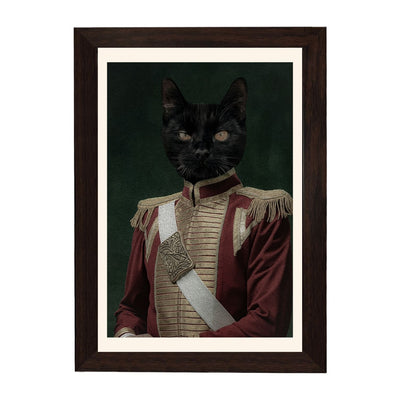 MD Art Collections – Wall Art for Living Room Animals Collection: Swan, Duck, Black Cat, Owl, Seven Cranes, Sika Deer, Swan Green, Bunny & Rabbit, Giraffe (A4/A3 with Black or Mahogany Wood PVC Frames)