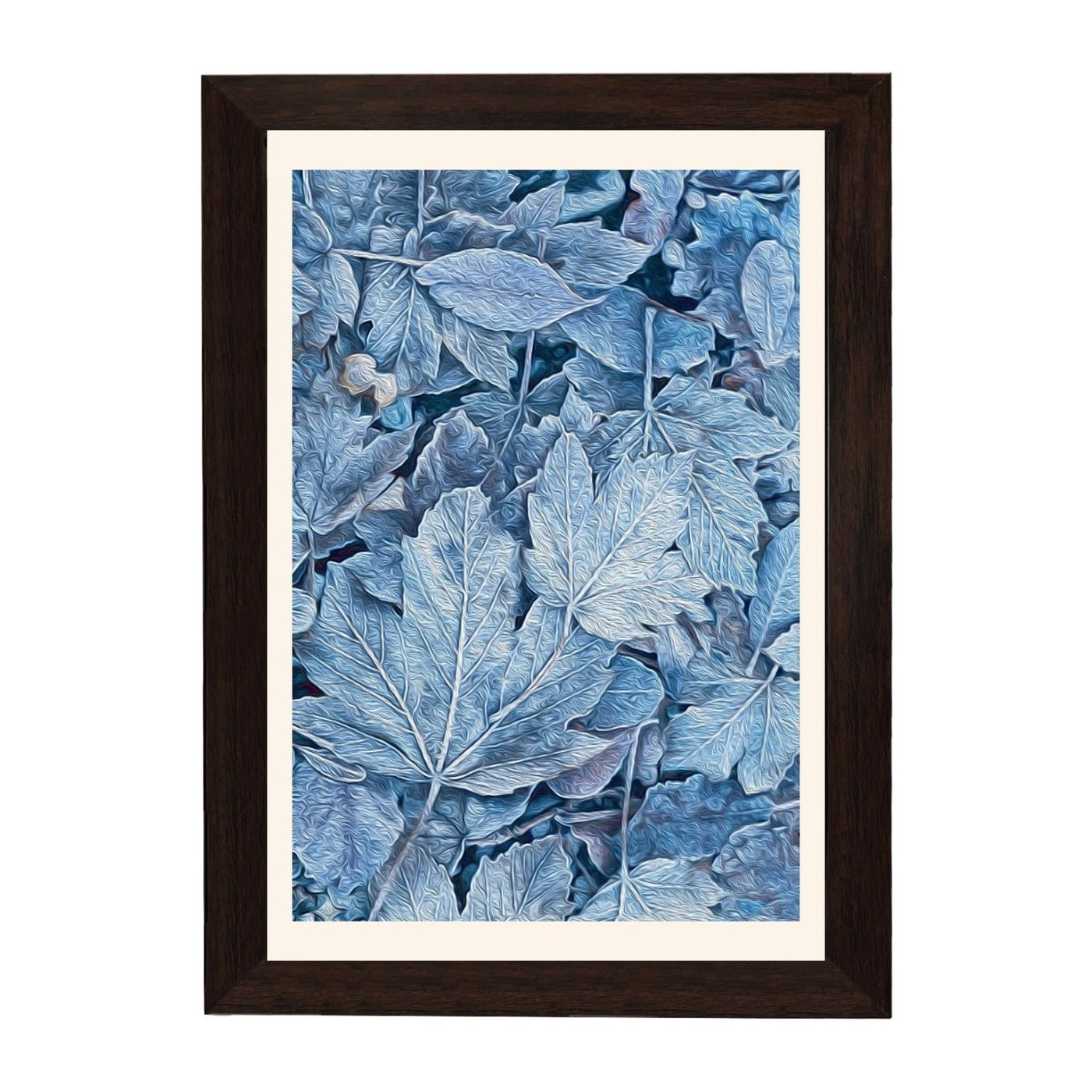 MD Art Collections - Four Seasons Wall Art – Winter, Spring, Summer & Fall | A4/A3 | PVC Black or Mahogany Wood Frame