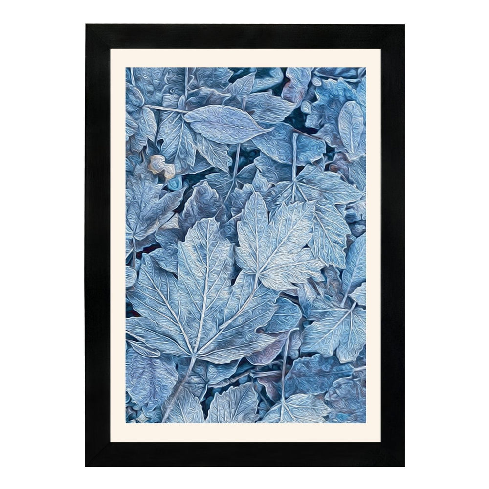 MD Art Collections - Four Seasons Wall Art – Winter, Spring, Summer & Fall | A4/A3 | PVC Black or Mahogany Wood Frame