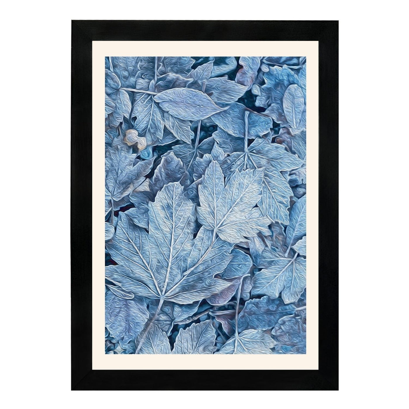 MD Art Collections - Four Seasons Wall Art – Winter, Spring, Summer & Fall | A4/A3 | PVC Black or Mahogany Wood Frame