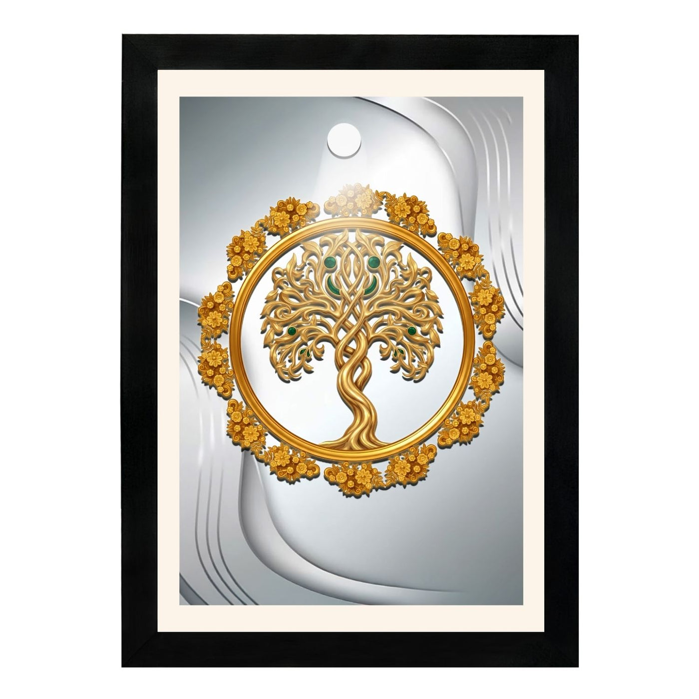 MD Art Collections – Modern Luxury Gold Wall Art | Gold Geometric, Black Gold, Gold Leaf & Elegant Flower Designs – A3/A4 with Black or Mahogany Wood Frame