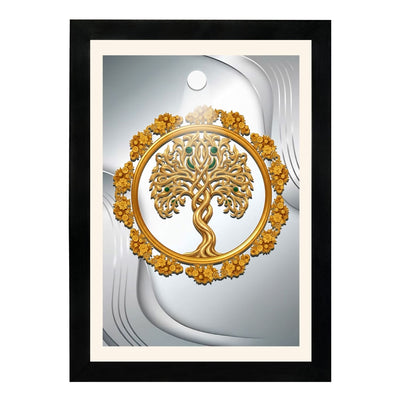 MD Art Collections – Modern Luxury Gold Wall Art | Gold Geometric, Black Gold, Gold Leaf & Elegant Flower Designs – A3/A4 with Black or Mahogany Wood Frame