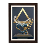 MD Art Collections – Modern Luxury Gold Wall Art | Gold Geometric, Black Gold, Gold Leaf & Elegant Flower Designs – A3/A4 with Black or Mahogany Wood Frame