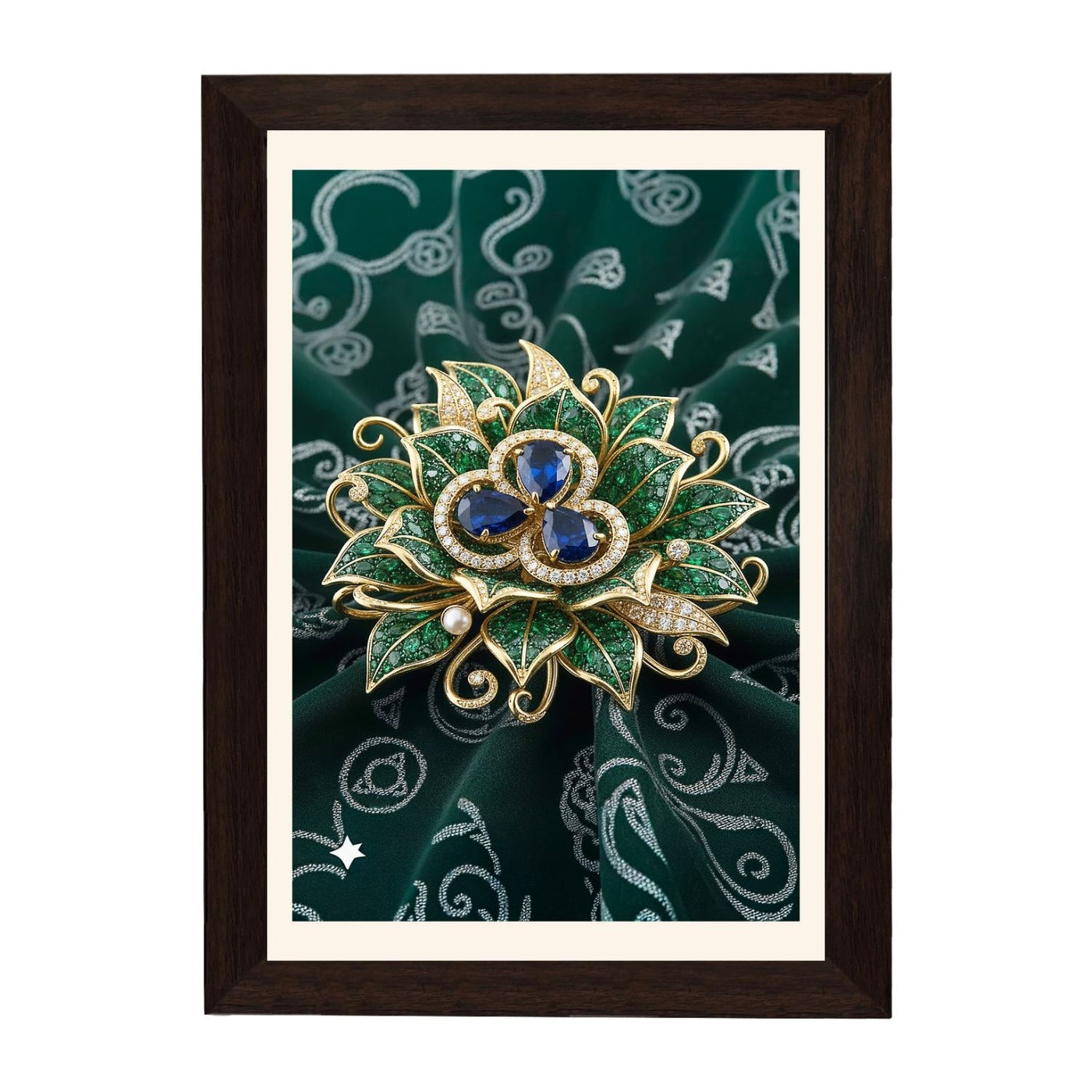 MD Art Collections – Modern Luxury Gold Wall Art | Gold Geometric, Black Gold, Gold Leaf & Elegant Flower Designs – A3/A4 with Black or Mahogany Wood Frame