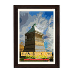 MD Art Collections – Seven Wonders of the Ancient World Wall Art – A4/A3 PVC Frame | Great Pyramid of Giza, Hanging Gardens of Babylon, Statue of Zeus, Temple of Artemis, Mausoleum at Halicarnassus, Colossus of Rhodes, Lighthouse of Alexandria