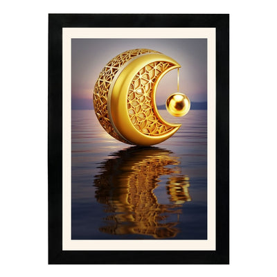 MD Art Collections – Modern Luxury Gold Wall Art | Gold Geometric, Black Gold, Gold Leaf & Elegant Flower Designs – A3/A4 with Black or Mahogany Wood Frame