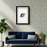 MD Art Collections - Monochrome Aesthetic Wall Art A4/A3 PVC Black/Mahogany Wood Frame
