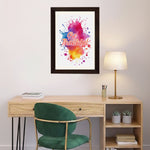 MD Art Collections - Inspirational Wall Art A4/A3 PVC Black/Mahogany Wood Frame