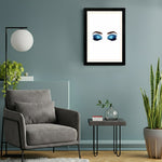 MD Art Collections - Glam Makeup Decor Wall Art A4/A3 PVC Black/Mahogany Wood Frame