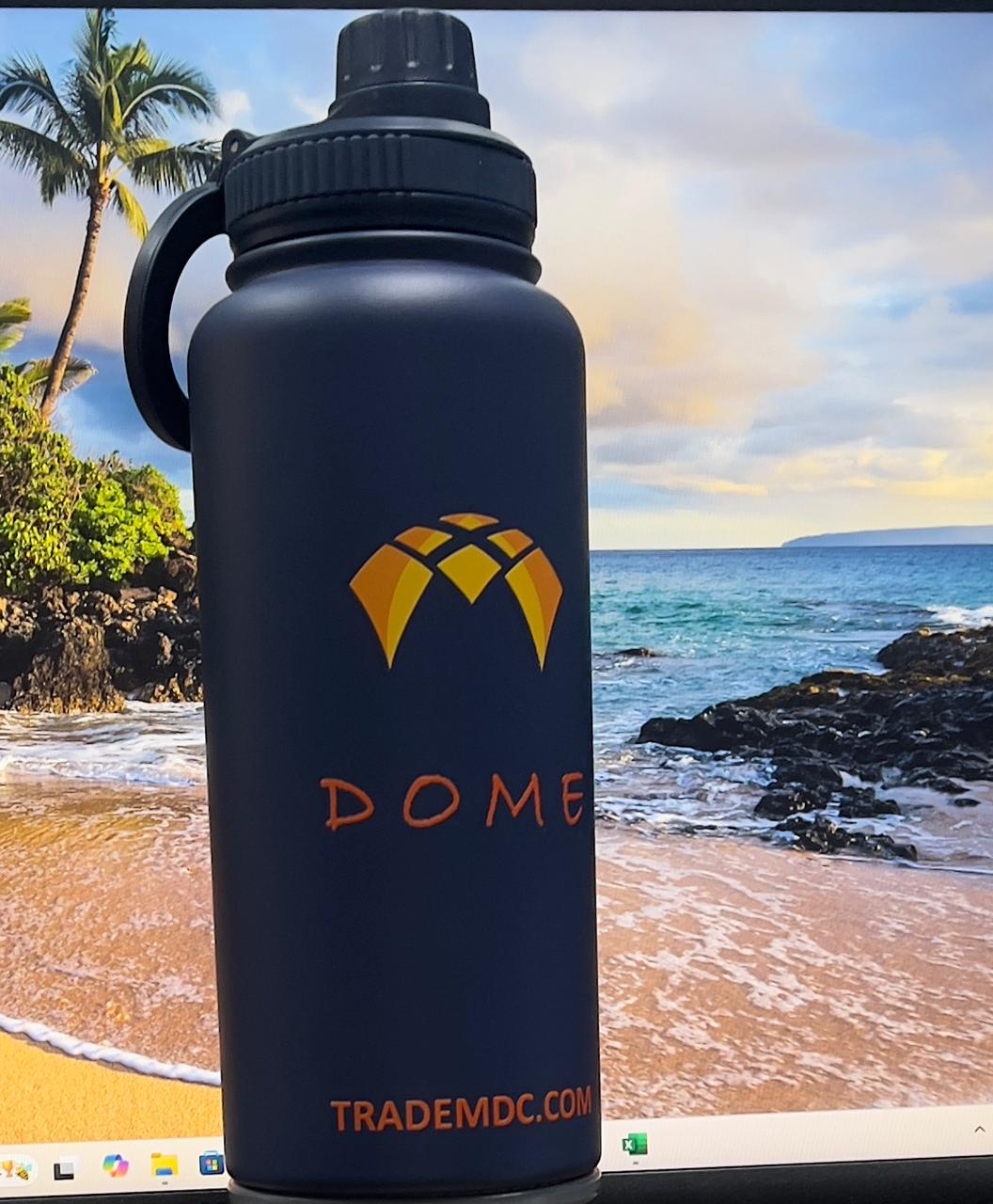 Gym bottle with Mobile holder.